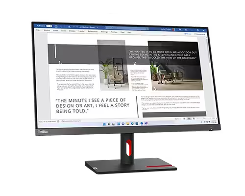 Lenovo 27 inch Monitor